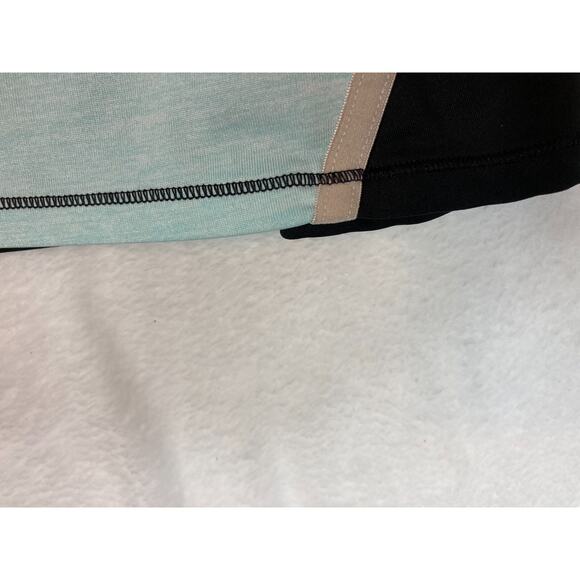 Annika Cutter & Buck Women M Contour Mock Neck 1/4 Zip Polo Shirt Dry Tec 50UPF+ - Picture 10 of 16